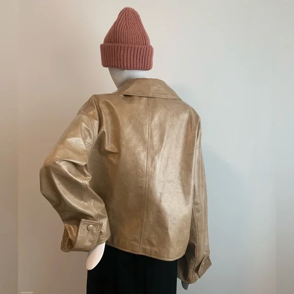 Stand Studio Patent Jacket - Picture 4 of 11